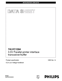 Datasheet 7LVC1284D производства Philips