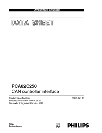 Datasheet A82C250 производства Philips
