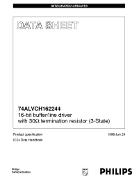 Datasheet ACH162244DGG производства Philips