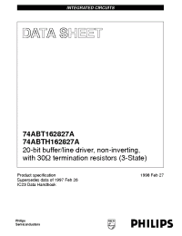 Datasheet BH162827ADL производства Philips