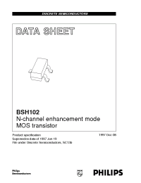 Datasheet BSH102/T1 производства Philips