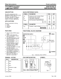 Datasheet BUK104-50LP производства Philips