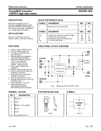 Datasheet BUK201-50X производства Philips