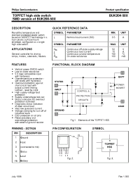 Datasheet BUK204-50X производства Philips