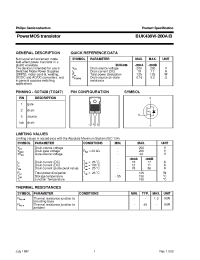 Datasheet BUK436W-200A/B manufacturer Philips