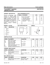 Datasheet BUK7610-30 производства Philips