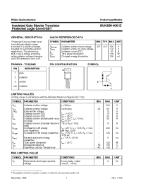 Datasheet BUK856-400 производства Philips