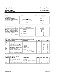 Datasheet BY329X-1700S manufacturer Philips
