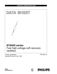 Datasheet BY8400 manufacturer Philips