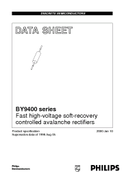 Datasheet BY9400 manufacturer Philips