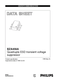 Datasheet BZA456A производства Philips