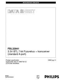 Datasheet FBL22041 производства Philips