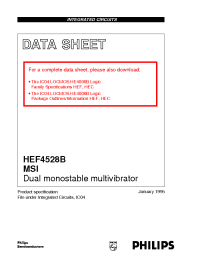Datasheet HEC4528BD производства Philips