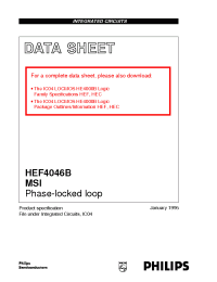 Datasheet HEF4046 manufacturer Philips