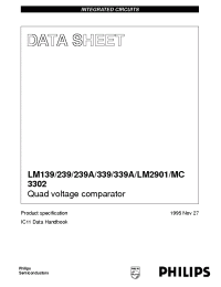 Datasheet LM239 производства Philips