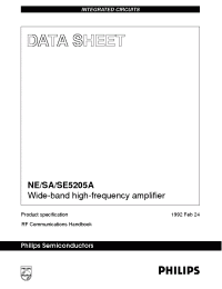 Datasheet NE5205AD производства Philips