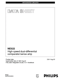 Datasheet NE522NB производства Philips