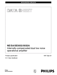Datasheet NE5532AF производства Philips