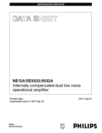 Datasheet NE5532NB производства Philips