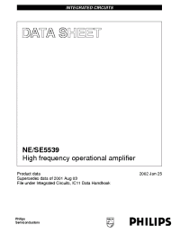 Datasheet NE5539 производства Philips