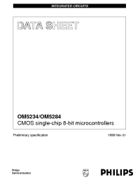 Datasheet OM5284EA01 manufacturer Philips