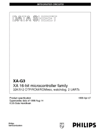 Datasheet PXAG37KBA производства Philips