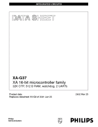 Datasheet PXAG37KFx производства Philips