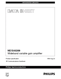 Datasheet SA5209 производства Philips