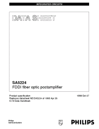 Datasheet SA5224 производства Philips