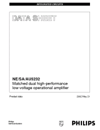 Datasheet SA5232D производства Philips