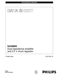Datasheet SA58605D производства Philips