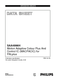 Datasheet SAA4996H производства Philips
