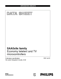 Datasheet SAA5290PS производства Philips