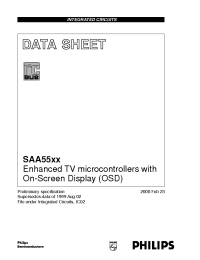 Datasheet SAA5530PS производства Philips