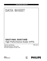 Datasheet SAA7140BH/00 производства Philips