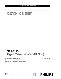 Datasheet SAA7185 производства Philips