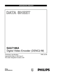 Datasheet SAA7188AWP производства Philips