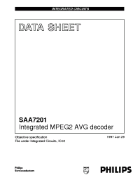 Datasheet SAA7201 производства Philips
