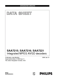 Datasheet SAA7215 производства Philips