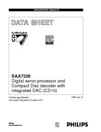 Datasheet SAA7326H производства Philips
