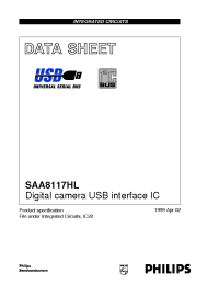 Datasheet SAA8117HL/C2 производства Philips