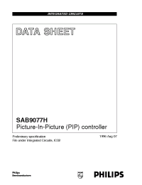 Datasheet SAB9077 производства Philips