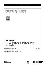 Datasheet SAB9080H/N1 производства Philips