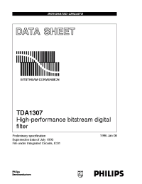 Datasheet TDA1307 производства Philips
