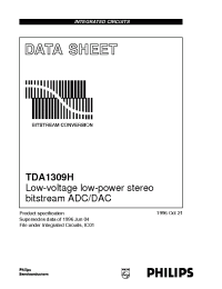 Datasheet TDA1309H производства Philips