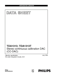 Datasheet TDA1313T производства Philips