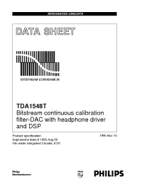Datasheet TDA1548TZ производства Philips