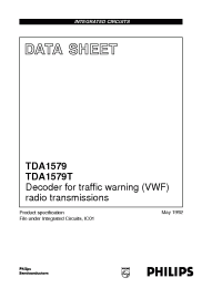 Datasheet TDA1579T производства Philips
