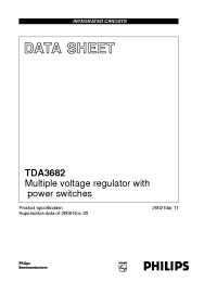 Datasheet TDA3682 производства Philips