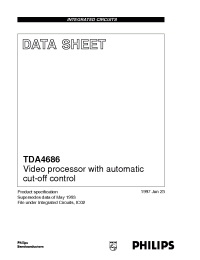 Datasheet TDA4686WP производства Philips